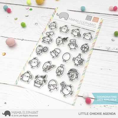 Little Chickie Agenda Stamp