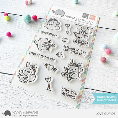 ME Love Cupids Stamp