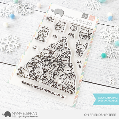 ME Oh Friendship Tree Stamp