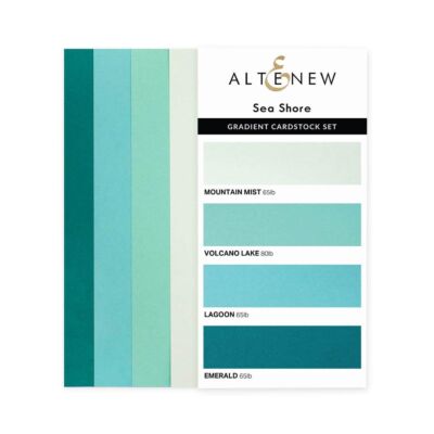 Gradient Cardstock Set - Sea Shore