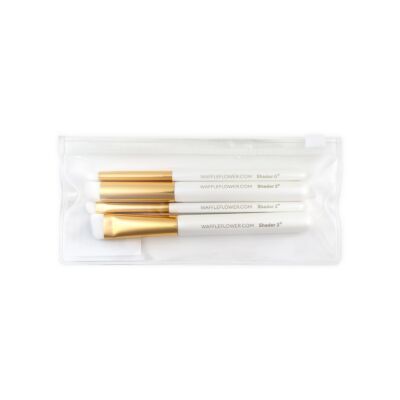 Shader Brush Plus Sampler Pack by Waffle Flower Crafts for cardmaking and paper crafts.  UK Stockist, Seven Hills Crafts