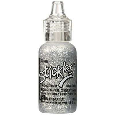 Stickles Glitter Glue - Silver