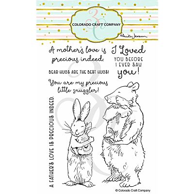 Anita Jeram Snuggles Stamp