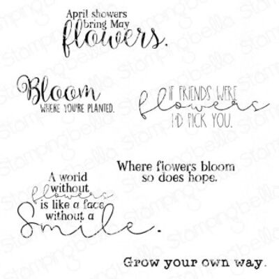 Spring Sentiments Stamp