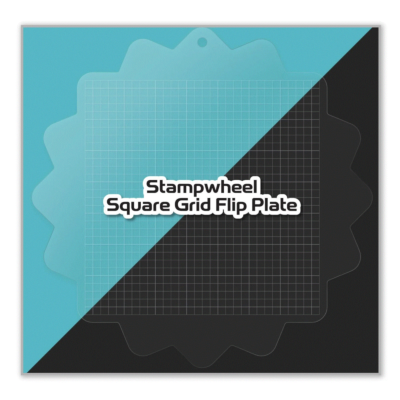 Altenew Stampwheel Square Grid Flip Plate for cardmaking and paper crafts.  UK Stockist, Seven Hills Crafts