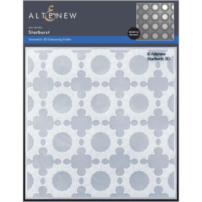 Starburst 3D Embossing Folder