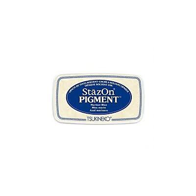 Stazon Pigment Ink Pad - Mariner Blue