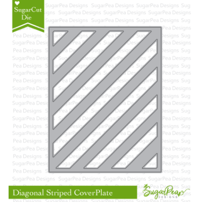 Diagonal Striped Cover Plate Die