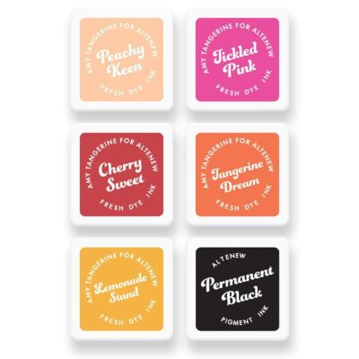 Summer Sunrise Dye Ink Cubes (set of 6)