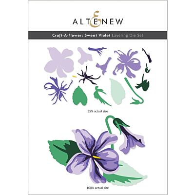 Craft-A-Flower Sweet Violet Layering Die