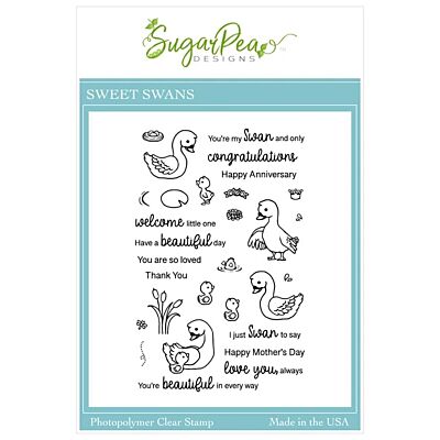 Sweet Swans Stamp