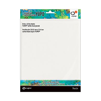 8x10 Yupo Paper White Heavystock