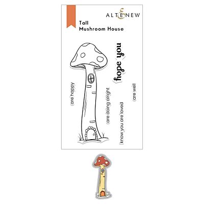 ALT Tall Mushroom House Stamp and Die set