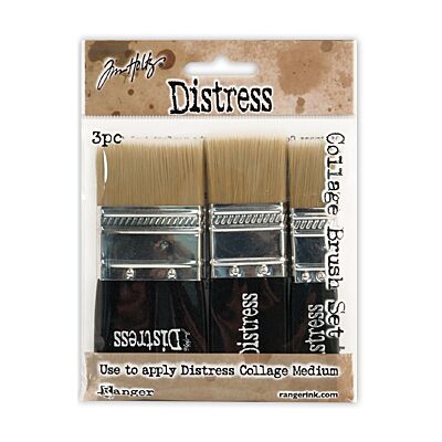 Tim Holtz Collage Brush 3 Pack