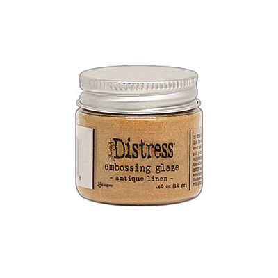 Distress Embossing Glaze - Antique Linen