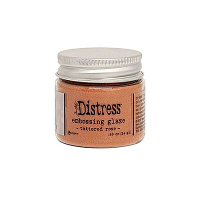 Distress Embossing Glaze - Tattered Rose