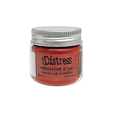 Distress Embossing Glaze - Crackling Campfire