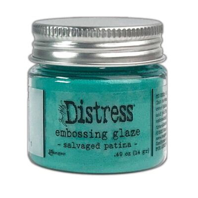 Distress Embossing Glaze - Salvaged Patina