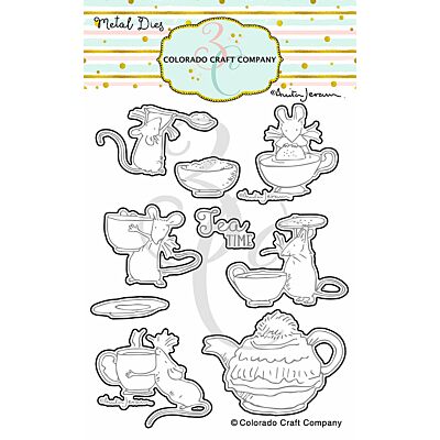 Anita Jeram Tea Time Fun Dies