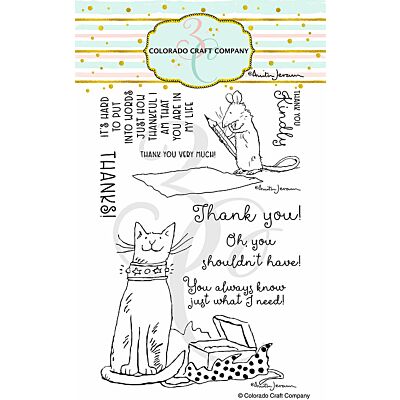 Anita Jeram Thank You Kindly Stamp