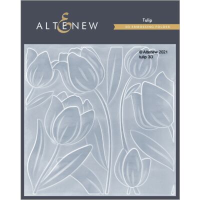 Tulip 3D Embossing Folder