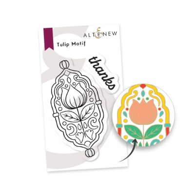 AlteNew Tulip Motif Stamp