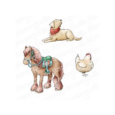 Uptown Girls Uptown Cowboy Pets Stamp