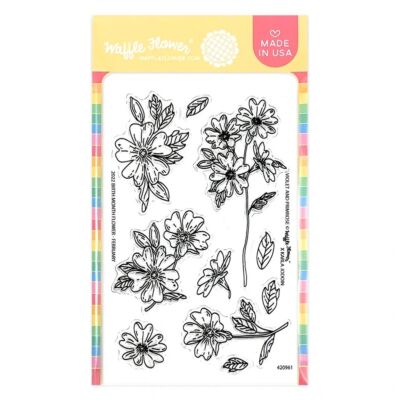 Birth Flower Febraury: Violet & Primrose Stamp