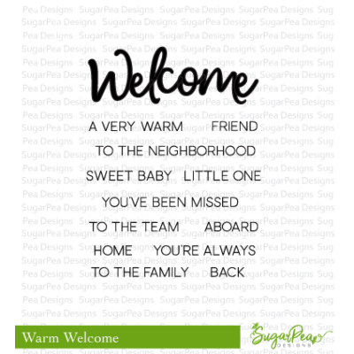 Warm Welcome Stamp