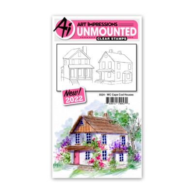 WC Cape Cod Houses Stamp Set