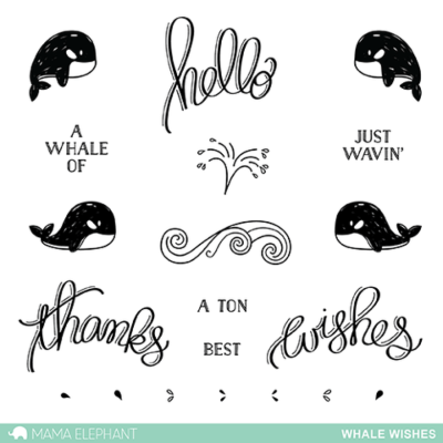 Mama Elephant Whale Wishes