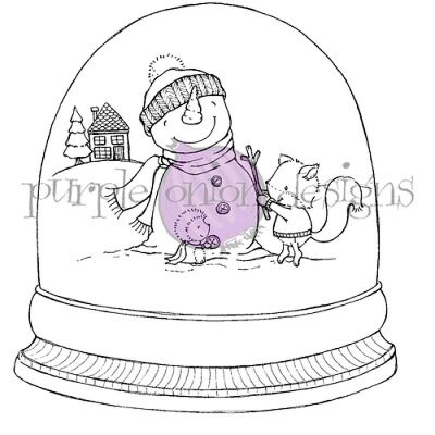 POD Winter Friends Stamp