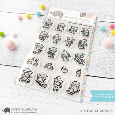 Little Witch Agenda Stamp