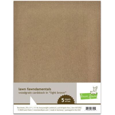 Woodgrain Cardstock-Light Brown