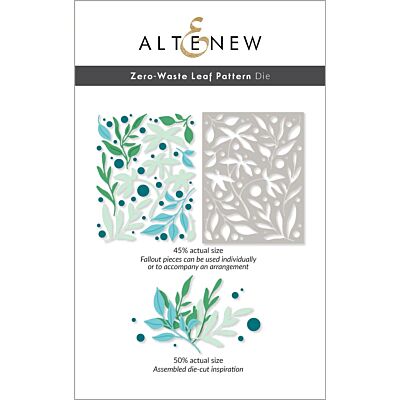 ALT Zero Waste Leaf Pattern Die