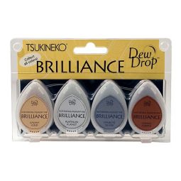 Tsukieko Dew Drop Brilliance - Plaentariu 4 ink set