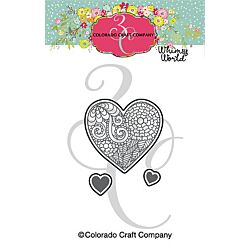 CCC Whimsey World - Heart Mini Die