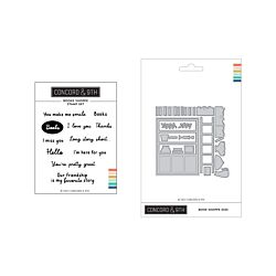 C9 Book Shoppe Stamp and Die Set