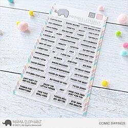 Comic Sayings Stamp