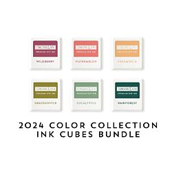 2024 Colour Collection - in cube collection by Concord and 9th UK Stockist, Seven Hills Crafts 5 star rated for customer service, speed of delivery and value