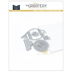 Greetery Jumbo Teardrop Ornament Die