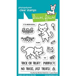 Purrfectly Wicked Add-On Stamp