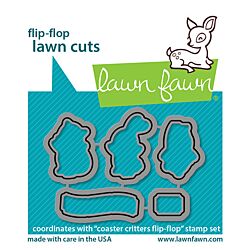 LF Coaster Critters Flip Flop Die