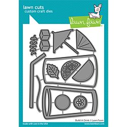 build-a-drink Die by Lawn Fawn at Seven Hills Crafts UK stockist 5 star rated for customer service, speed of delivery and value