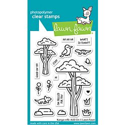 Kanga-riffic Add On die by Lawn Fawn, UK Stockist, Seven Hills Crafts 5 star rated for customer service, speed of delivery and value