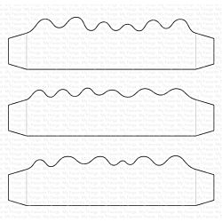 MFT Stamps outside the box wavy days die set for cardmaking and paper crafts.  UK Stockist, Seven Hills Crafts 
interactive die