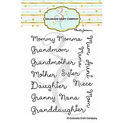 For Mom Names Stamp