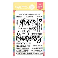 Oversized Grace and Kindness Word Stamp