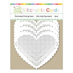 Perforated Pinking Heart Shapes