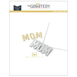 To Mom With Love Die by The Greetery, Spring Fling Collection, UK Exclusive Stockist, Seven Hills Crafts 5 star rated for customer service, speed of delivery and value
